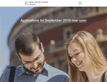 Tablet Screenshot of musiceducation.rcm.ac.uk